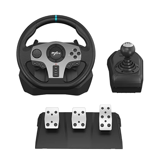 PXN PC Steering Wheel, V9 Universal Usb Car Sim 270/900