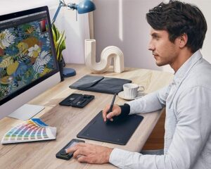 XENCELABS Wireless Drawing Tablet Medium with Quick Keys
